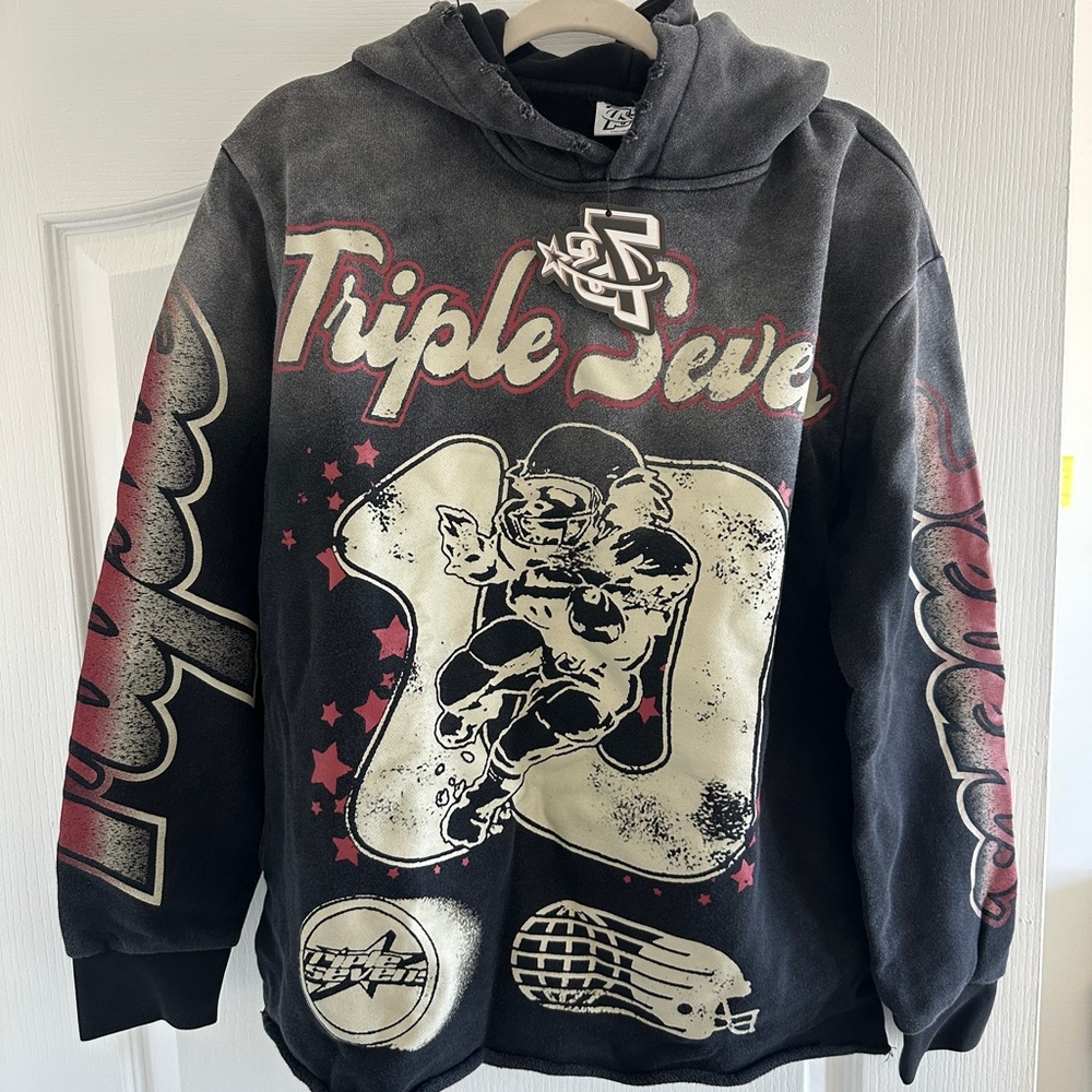 Triple Seven Graphic Hoodie